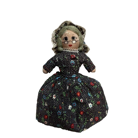 Vintage Little Red Riding Hood Grandmother Big Bad Wolf Doll 3 in 1 - Picture 3 of 9